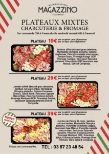 Plateau de charcuterie italienne - à partir de 4 personnes | L'Étal des  Saveurs